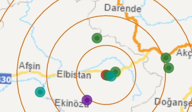 Kahramanmaraş’ta 4,7 Büyüklüğünde Deprem