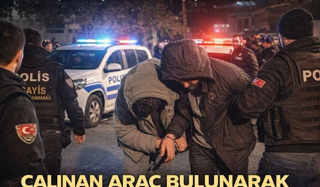 Oto Hırsızları Yakayı Ele Verdi! Araç Teslim Edildi