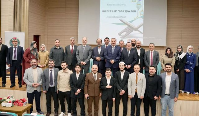 KSÜ’de Hafızlık Yarışması Akdeniz Bölge Finali Gerçekleştirildi