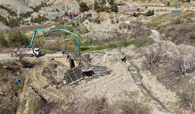 Büyükşehir’den Bertiz’in Ulaşımını İyileştirecek Köprü Yatırımı