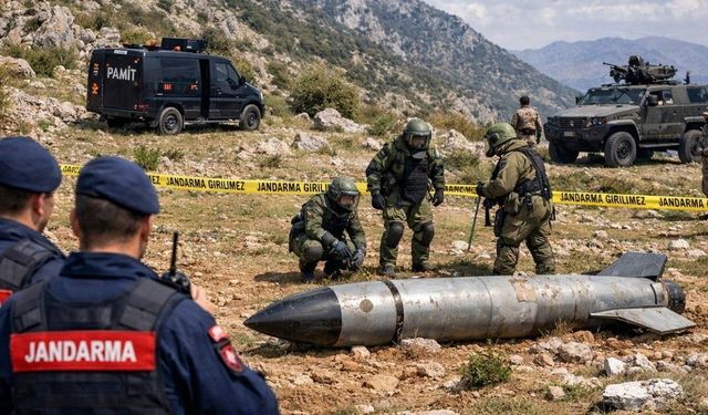 Kahramanmaraş'ta füze alarmı: Patlayıcı İmha Edilecek
