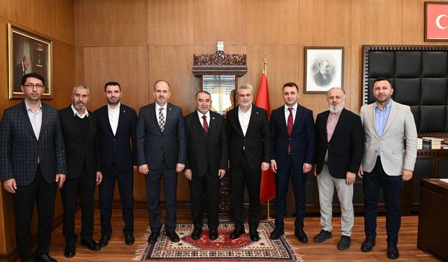 Başkan Görgel, Cumhurbaşkanı Başdanışmanı İsrafil Kışla’yı Ağırladı