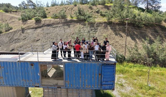 Büyükşehir, KSÜ Öğrencilerine Katı Atık Yönetim Süreçlerini Tanıttı