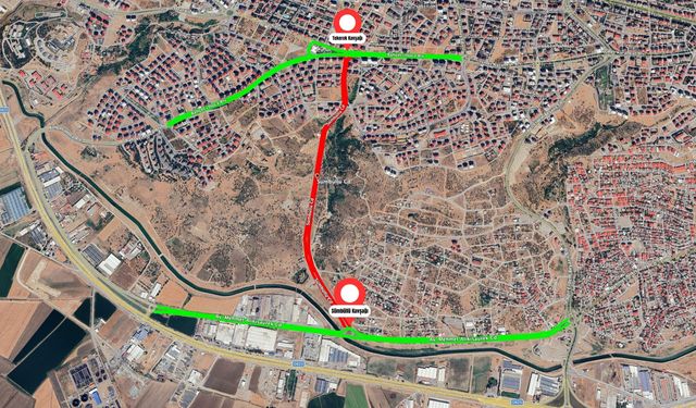 Sümbüllü Caddesi Çift Yönlü Olarak Trafiğe Kapatıldı!