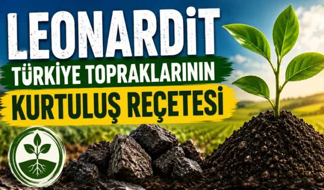 Türkiye Tarımında Yeni Umut... Leonardit ile Toprağın Hafızası Canlanıyor