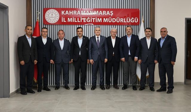 Memur - Sen’den İl Milli Eğitim Müdürü Akpınar’a Ziyaret