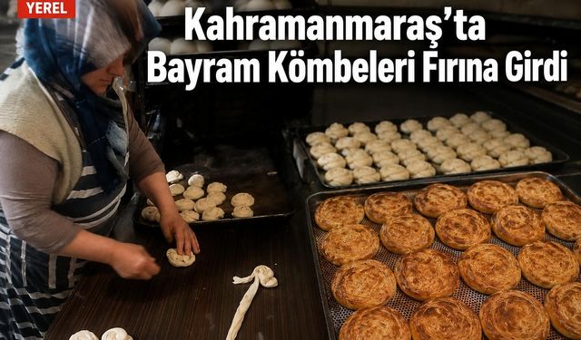 Odun Ateşinde Tahinli Lezzet! Andırın Kömbesi için Yoğunluk