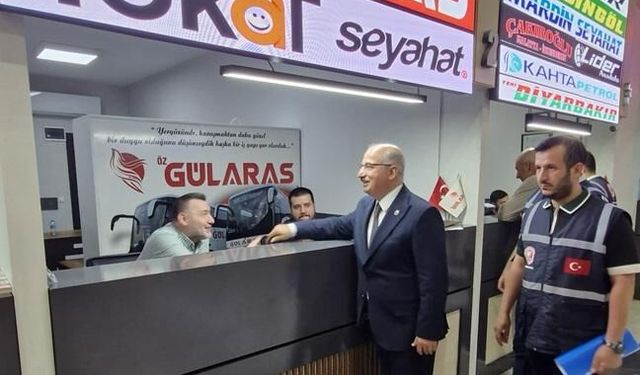 -Kahramanmaraş’ta Bayram Öncesi Terminalde Denetim
