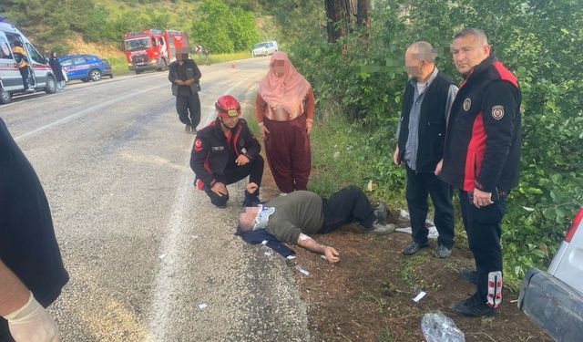 Kahramanmaraş Andırın'da Trafik Kazası: 4 Yaralı