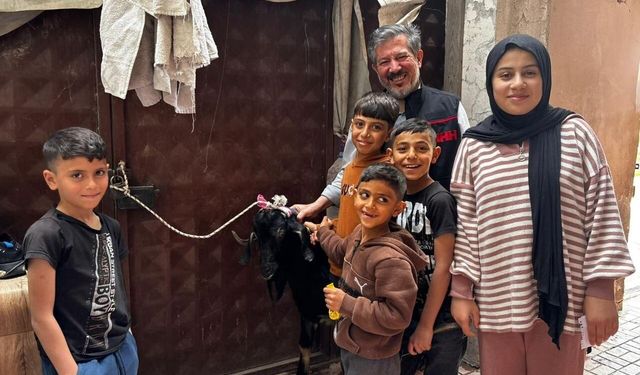 Kahramanmaraş İHH'dan Yetim Ailelere Kurban Desteği