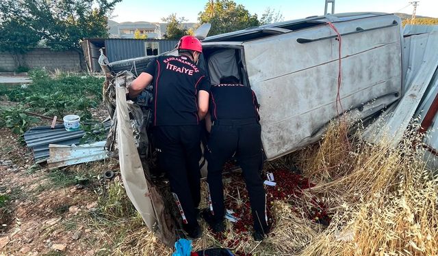 Kahramanmaraş'ta Kaza: 4 Yaralı Hastaneye Kaldırıldı