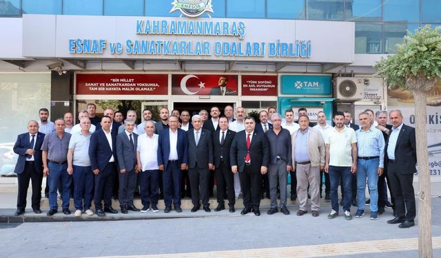 Başkan Narlı’dan, Ahmet Kuybu’ya Hayırlı Olsun Ziyareti