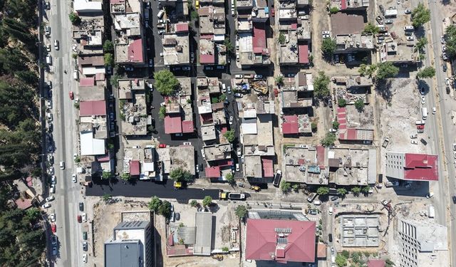 Büyükşehir, Eski Sanayi Sitesinin Yollarını Bir Bir Asfaltlıyor