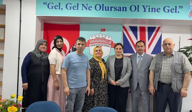 İngiltere'de Kahramanmaraşlılar Babalar Günü'nü Kutladı