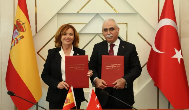 Türkiye Ve İspanya Anayasa Mahkemeleri Arasında İş Birliği Anlaşması İmzalandı