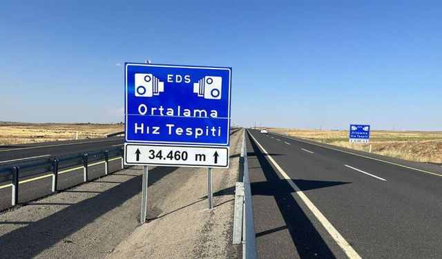 Kahramanmaraş'ta Ortalama Hız Tespit Sistemi 1 Ağustos'ta Başlıyor