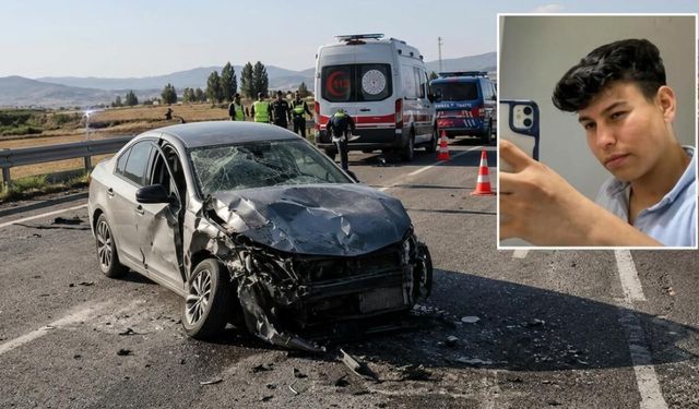 Kahramanmaraş’ta 17 Yaşındaki Genç Kazada Öldü
