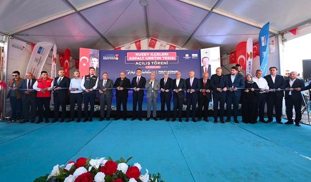 800 Milyon TL’lik Dev Yatırım Hizmete Girdi: Kuzey İlçeleri Asfalt Üretim Tesisi Açıldı