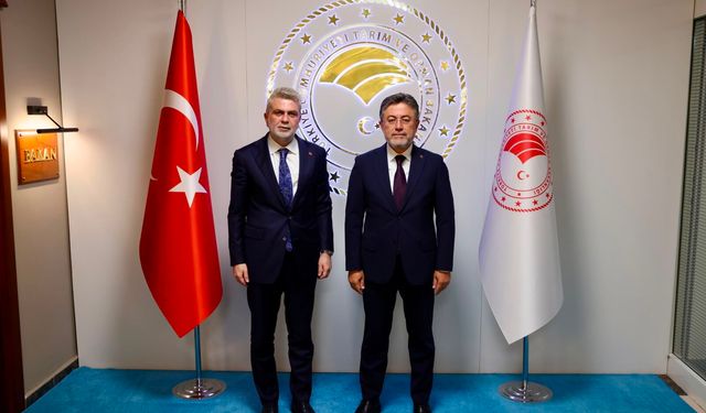 Başkan Görgel, Tarım ve Orman Bakanı Yumaklı ile Bir Araya Geldi