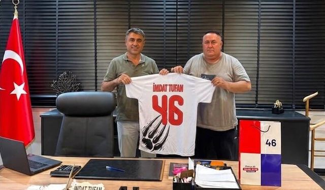 Pençe 46 Taraftar Grubu Başkanı Serkan Telli’den İmdat Tufan’a Ziyaret