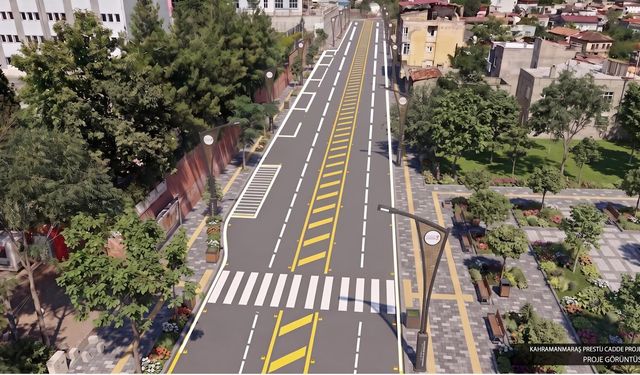 Büyükşehir, Gazneliler Caddesi’nde Son Kat Asfalt Serimini Sürdürüyor