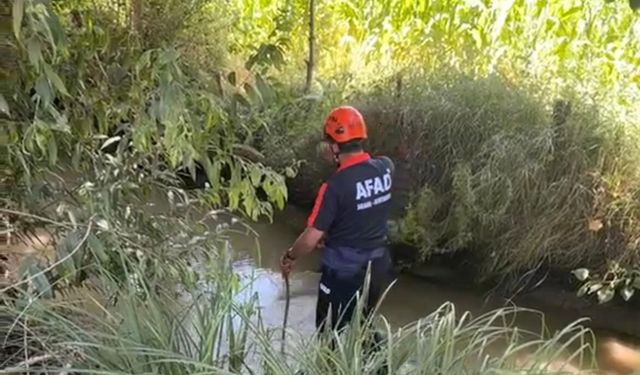 Kahramanmaraş'ta 2 Yaşındaki Çocuk Sulama Kanalında Bulundu!