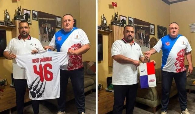 Pençe 46 Taraftar Grubu’ndan Mesut Şahinkanat’a Ziyaret