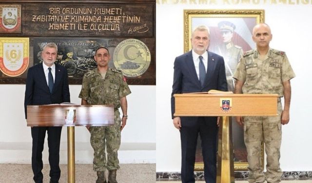 Başkan Görgel’den Gülecen, Kan ve Güler’e Ziyaret