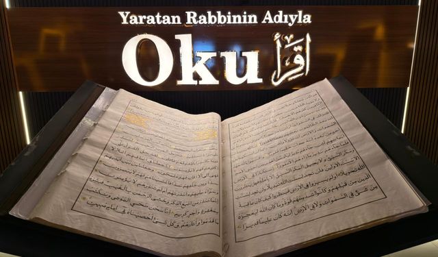Dünyanın En Büyük İkinci El Yazması Kur’an-ı Kerim’i Kahramanmaraş’ta Ziyarete Açılıyor