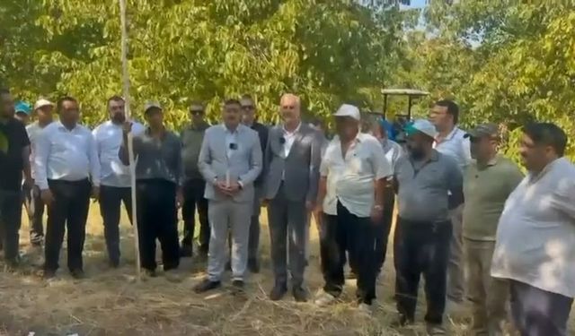 Anahtar Parti Dulkadiroğlu Teşkilatı Bertiz’de Çiftçilerle Buluştu