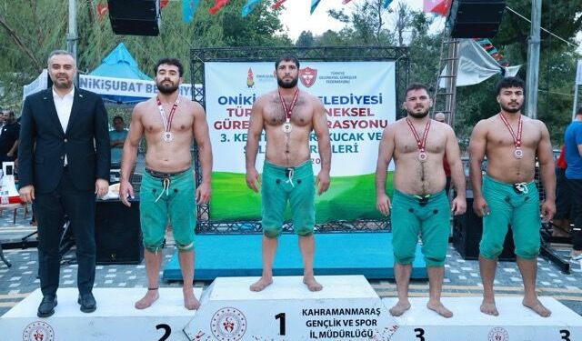 20 yıl sonra Kertmen’de Kurulan Er Meydanının Başpehlivanları Belli Oldu
