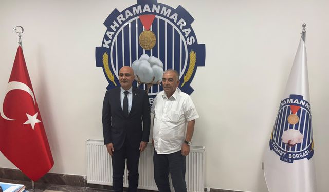 AK Parti Kahramanmaraş İl Başkanı Burak Gül’den Ticaret Borsası’na Ziyaret!