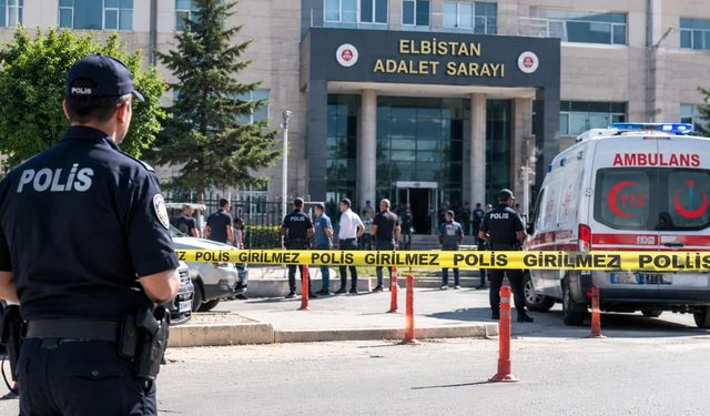 Kahramanmaraş’ta Adliye Önünde Silahlı Kavga