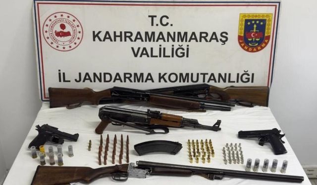 Kahramanmaraş’ta Silah Ticareti Operasyonu 7 Gözaltı