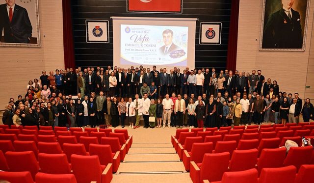 Prof. Dr. İlhami Taner Kale için Emeklilik Töreni Düzenlendi