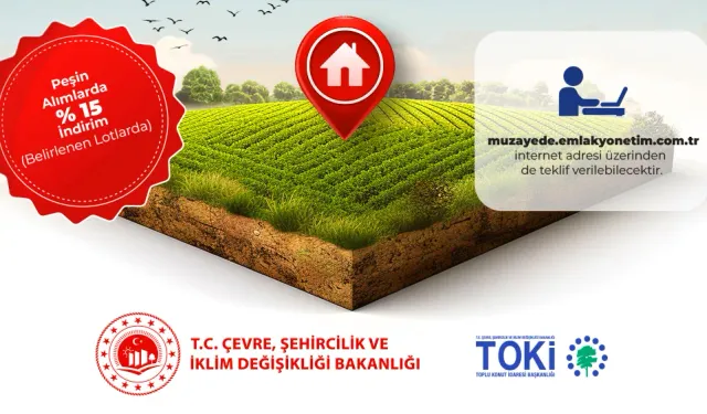 TOKİ'den 61 İlde 725 Arsayı Satışa Çıkardı