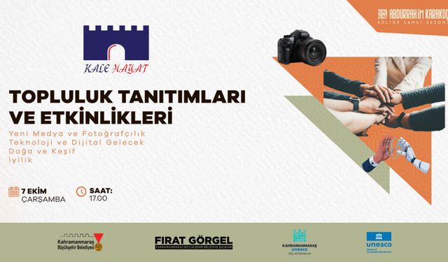 Pusula Maraş, Gençleri Topluluk Tanıtımları Etkinlikleriyle Buluşturuyor