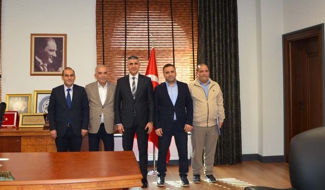 SGK İl Müdürü Karaoğlan’dan Kahramanmaraş Ticaret Borsası’na Hayırlı Olsun ve Bilgilendirme Ziyareti