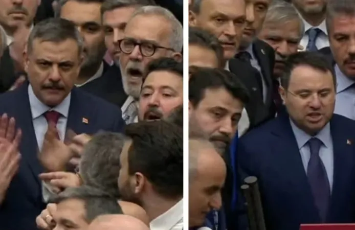 TBMM'de Yemin Öncesi Gerginlik! Bakanlar Vekiller Arasında Yemin Etti