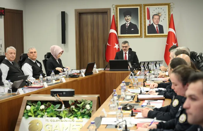 Bakan Çiftçi'den Valilerle Güvenlik Toplantısı