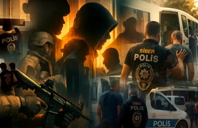 Suç Örgütlerine Bilgi Sızdırdığı İddia Edilen 27 Kamu Görevlisine Gözaltı!