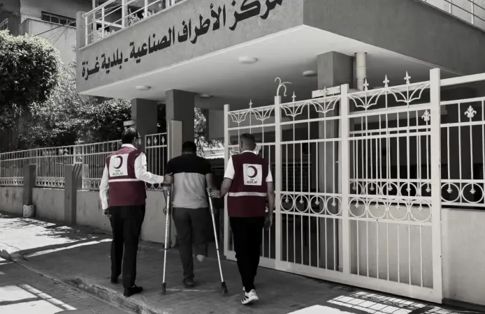 Türk Kızılay'dan Gazze'de Ampüte Bireylere Protez Desteği