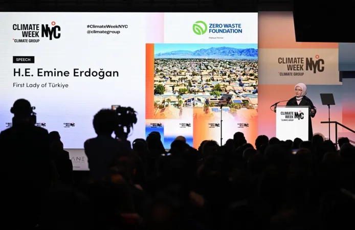 Emine Erdoğan: Sıfır Atık, İklim Eyleminin Güçlü Araçlarından Biri