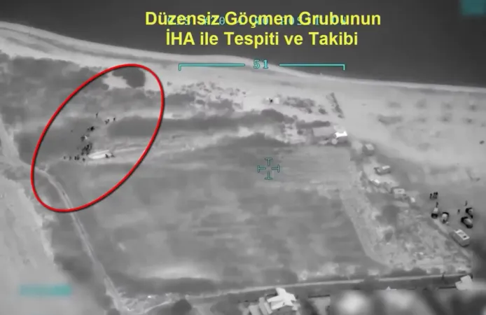 33 İlde Göçmen Kaçakçılığı Operasyonu: 51 Şüpheli Yakalandı