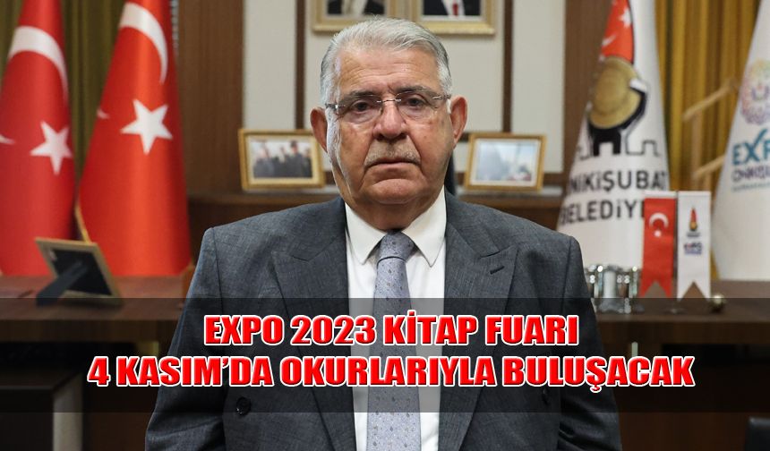 EXPO 2023 Kitap Fuarı 4 Kasım’da Açılıyor