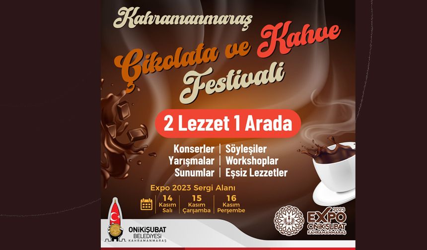 EXPO 2023 Çikolata ve Kahve Festivali Başlıyor