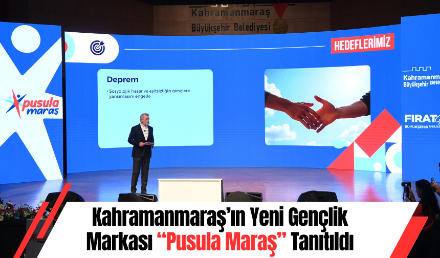 Kahramanmaraş’ın Yeni Gençlik Markası “Pusula Maraş” Tanıtıldı