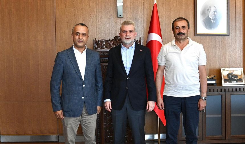 Başkan Görgel, Ziraat Odası Başkanları ile Bir Araya Geldi