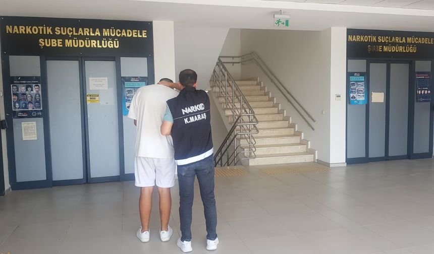 Kahramanmaraş’ta Narkotik Operasyonu: 1 Şüpheli Tutuklandı