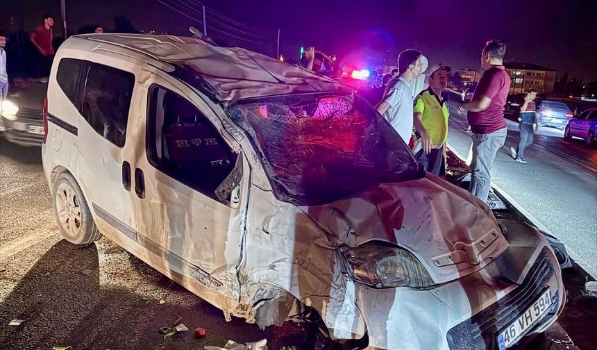 Kahramanmaraş’ta Trafik Kazası: 5 Yaralı